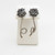 Unusual marine life inspired silver earrings by Sarah Parker-Eaton
