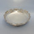 Silver footed bowl with pretty pierced decoration hallmarked Birmingham 1971
