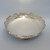 Silver footed bowl with pretty pierced decoration hallmarked Birmingham 1971