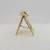 Vintage 9ct gold step ladder charm hallmarked Birmingham 1947