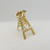 Vintage 9ct gold step ladder charm hallmarked Birmingham 1947