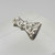 Silver napkin clip Birmingham 1928 by Francis Webb