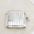 Stylish silver vesta case hallmarked Birmingham 1912 by  W J Myatt & Co