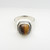 Stylish vintage tiger's eye set ring by Andrea H. Baier