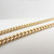Victorian 9ct gold graduated pocket watch chain