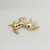 9ct yellow gold unicorn charm