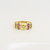 Edwardian 18ct gold ruby & diamond ring size O 1/2 H/M Birm 1905