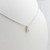 18ct white gold diamond set pendant on 9ct 18" chain