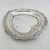 Heart shaped silver trinket dish hallmarked Birmingham 1986