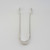Victorian silver Albany pattern sugar tongs Sheffield 1898