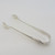 Victorian silver Albany pattern sugar tongs Sheffield 1898