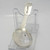 Victorian silver caddy spoon hallmarked Birmingham 1839 by George Unite