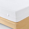 Bedbug Solution Box Spring Cover Zipper on corner of bed