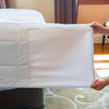 Martex Ultra Touch FLEX Down-Alternative Blankets - White, No Batted Corners for Triple Sheeting - Twin and Queen Size