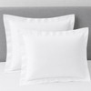 Martex Millennium Solid White Pillow Shams