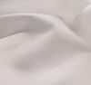 Close-up of White 23-Threads Luxe polyester textured shower curtain fabric