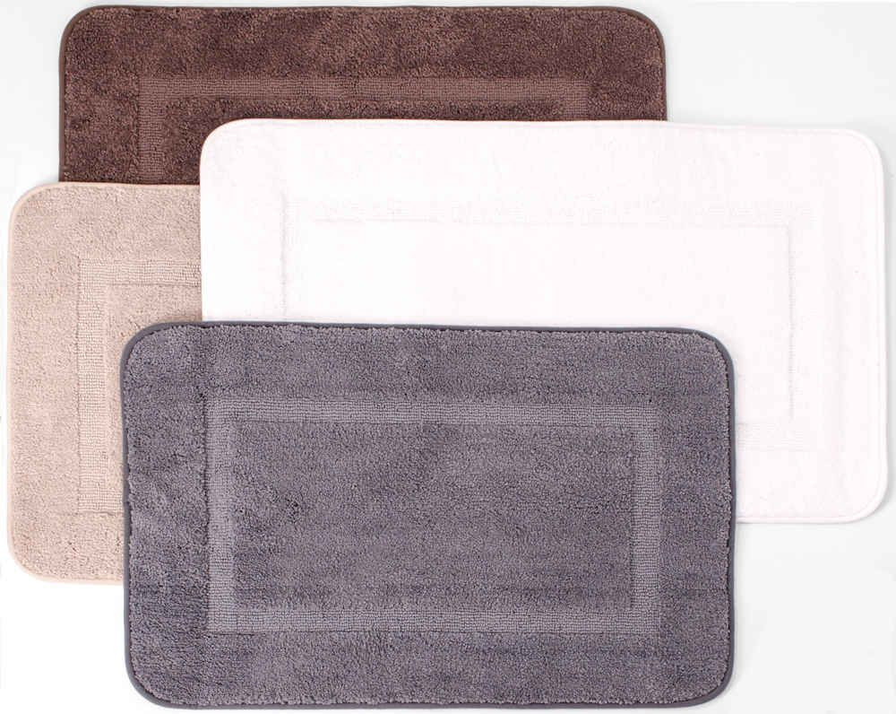 Microfiber latex back | Bath Rug | Free Shipping!