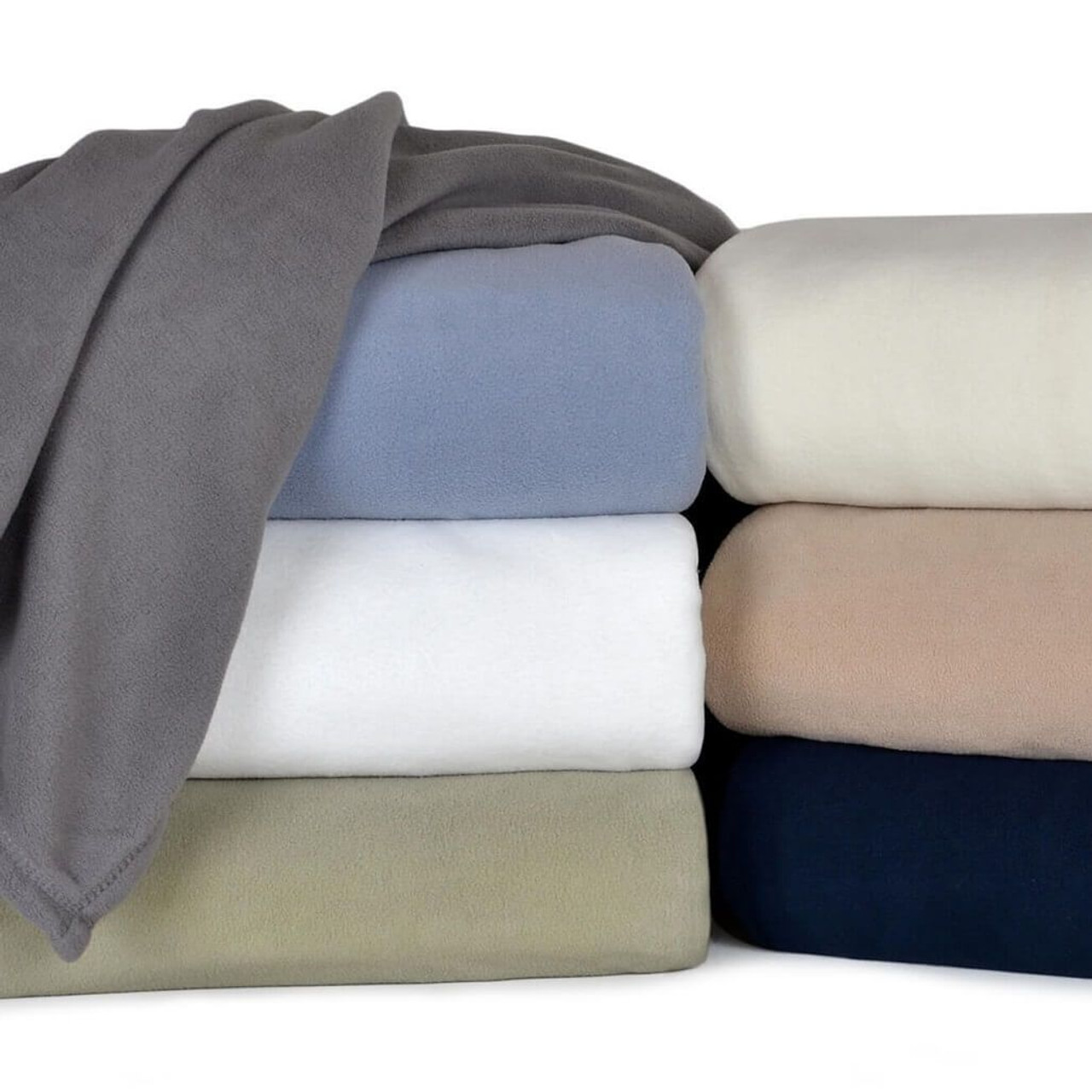 Berkshire Microloft bulk fleece blankets Palmetto Linen