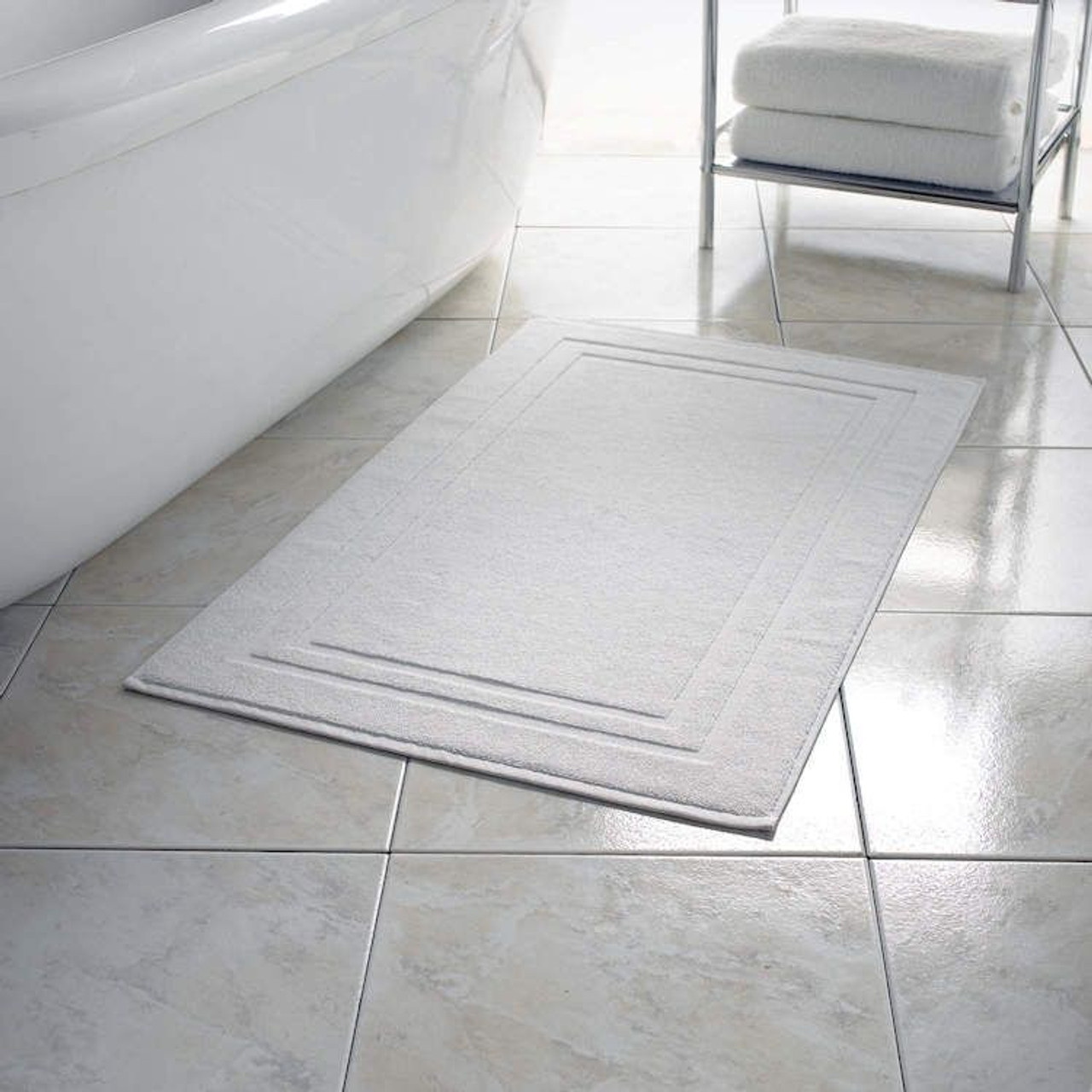 Hotel towels – 100% cotton economical bath Mats or Rugs for bathroom floor  – Terry towel manufacturer