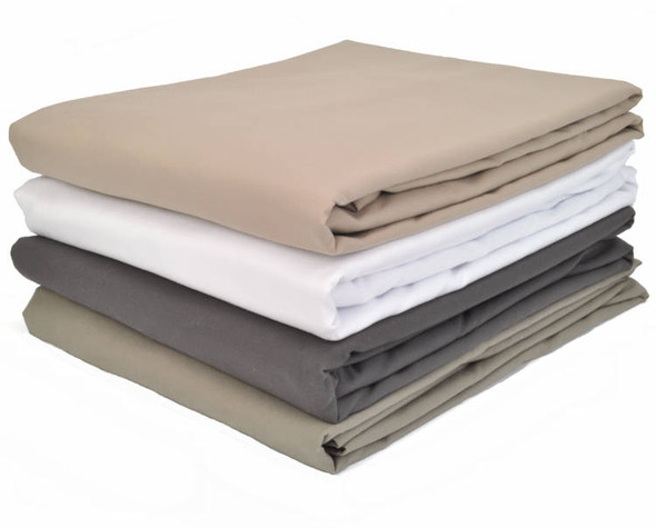 Massage Table Flat Sheets - Spa-Touch Brushed Microfiber