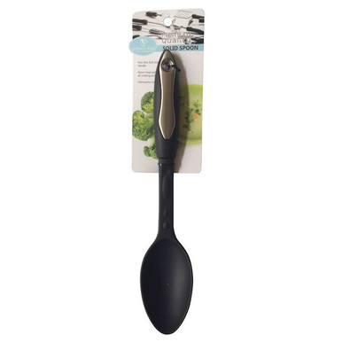 Set of Nylon Cooking Utensils - Slotted Spoon/Solid Spoon/Slotted