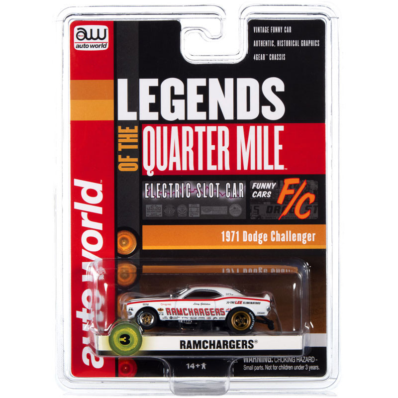 Auto World Ramchargers 1970 Dodge Challenger Funny Car 4Gear HO