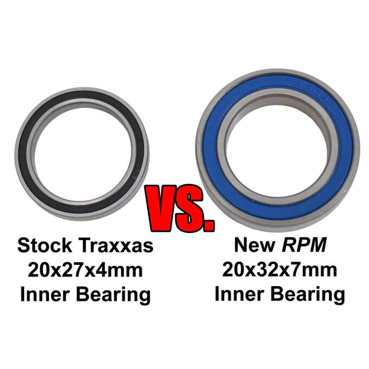 RPM Traxxas X-Maxx Oversized Front Axle Carriers | RPM 80662