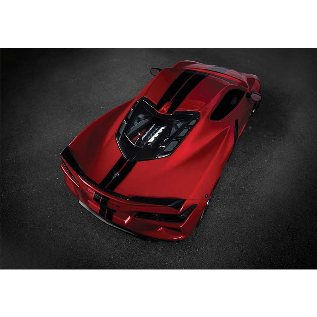 新品K2 TT SURFER D-RED 27.0 Traxxas 4-Tec 3.0 Chevrolet Stingray 1/10 AWD Supercar w/TQ