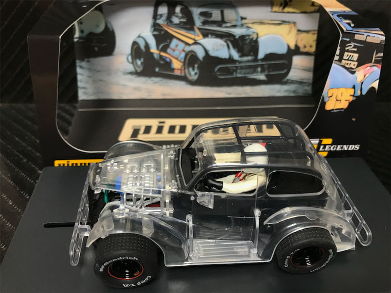Pioneer 1/32 スロットカー　LEGENDS RACER Pioneer '34 Chevy Sedan Legends Racer X-Ray Limited Edition