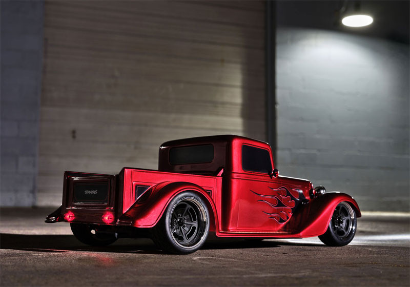 ホビーラジコン Traxxas 35 Hot Rod Truck 1/10 93034-4-hot-rod-1935-truck-red