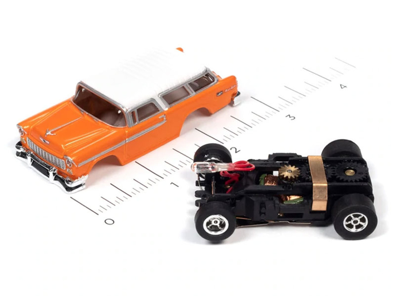 Auto World 1955 Chevrolet Nomad (Orange) X-Traction