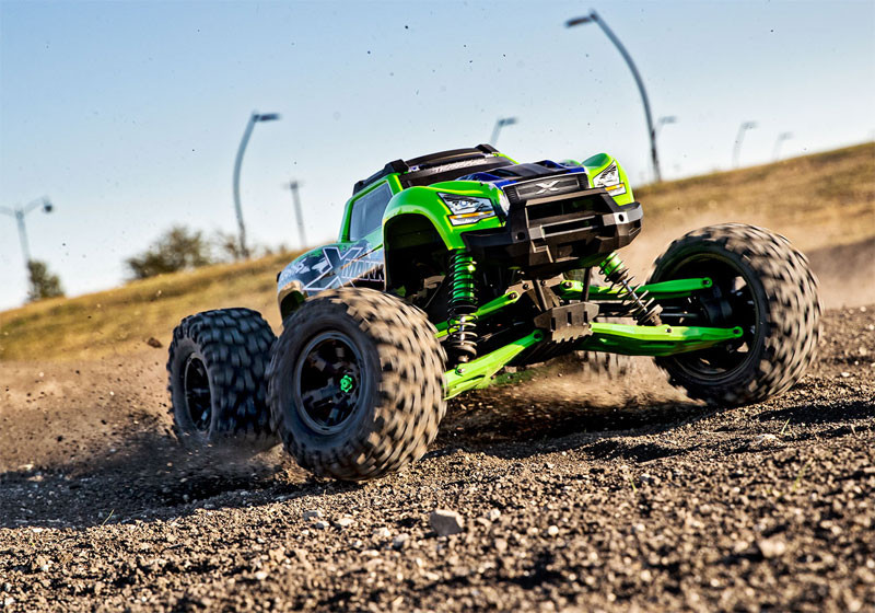 Traxxas XMaxx Green WideMaxx Suspension kit Includes Front & Rear
