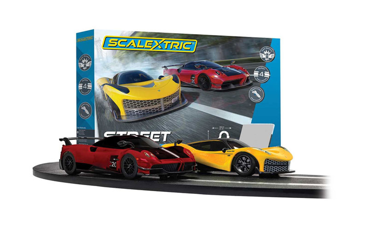Scalextric Street Cruisers 1/32 Slot Car Track Race Set