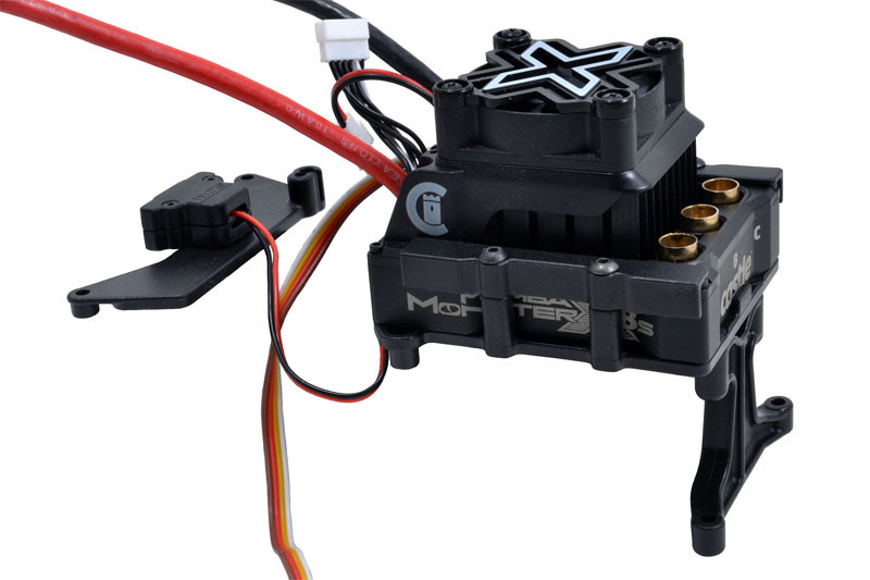 RPM Black ESC Cage for Castle Mamba X 8S ESC for Traxxas X-Maxx