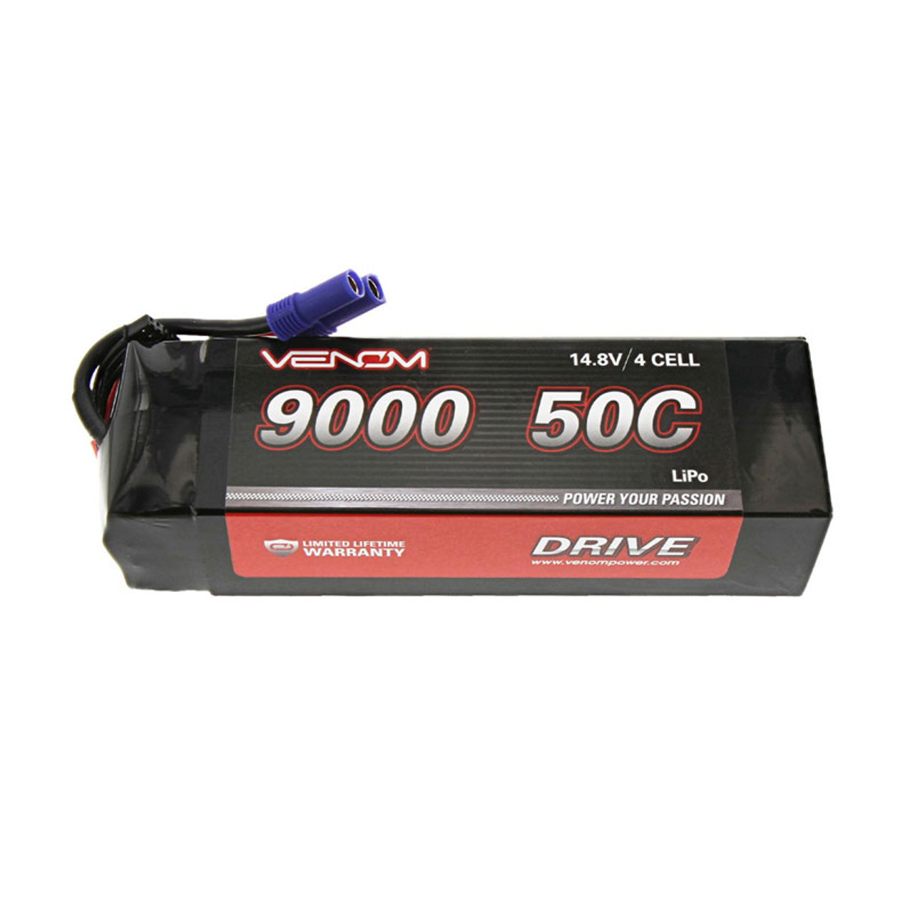 Dynamite 14.8V 5000mAh 4S 50C Reaction 2.0 Hardcase LiPo Battery