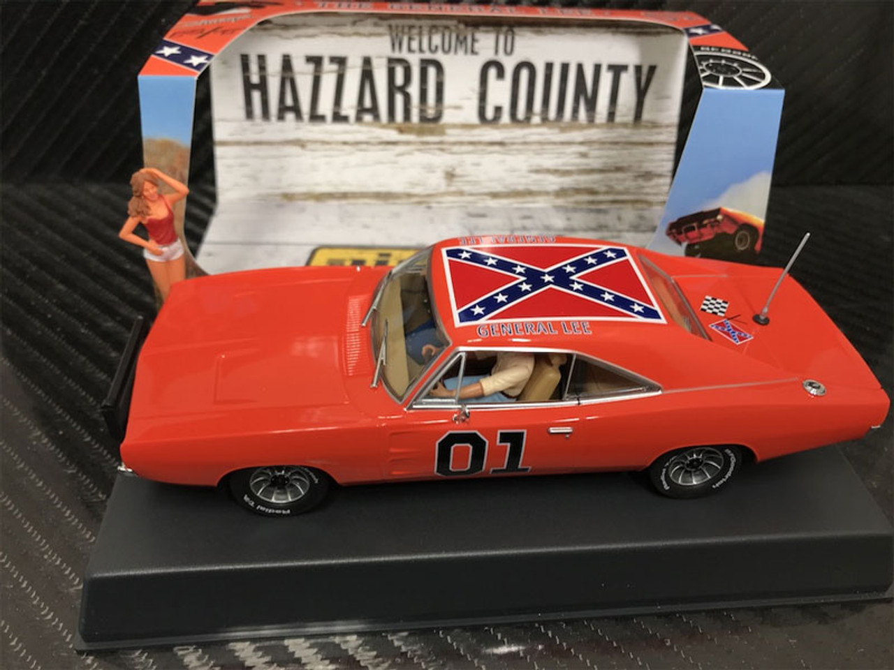 Pioneer 1969 Dodge Charger 'General Lee' 1/32 Slot Car