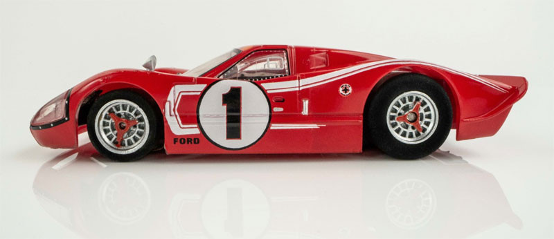AFX Ford GT40 MKIV #1 Red Mega G+ HO Slot Car