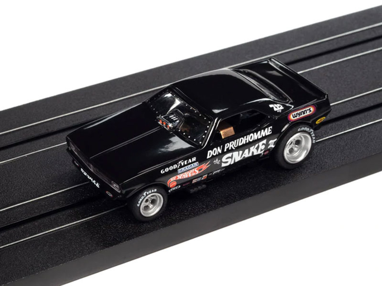 Auto World 1973 Plymouth Cuda Funny Car (Black) Don 