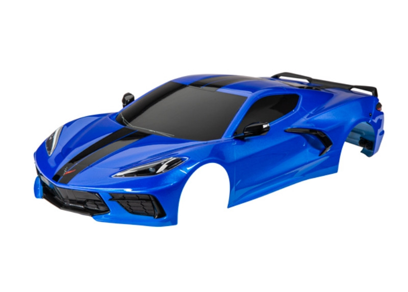 Traxxas Chevrolet Corvette Stingray Body (Clear, Trimmed)