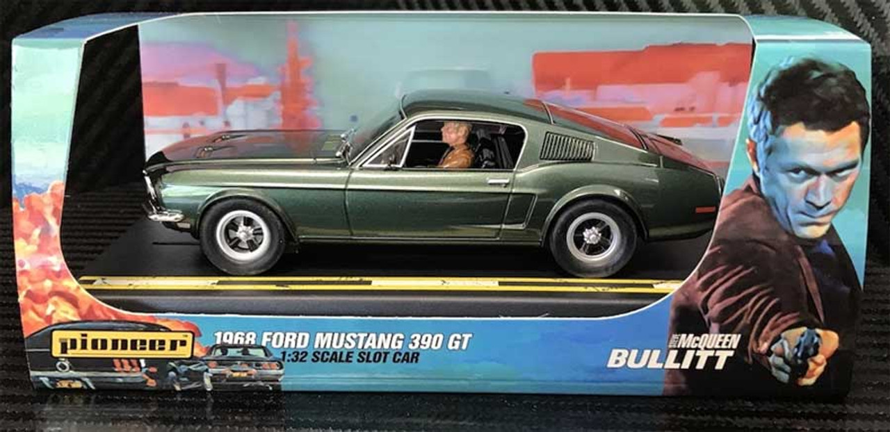 Pioneer 1968 Mustang Race Car Paint It Yourself PIY Kit 1/32 Slot Car