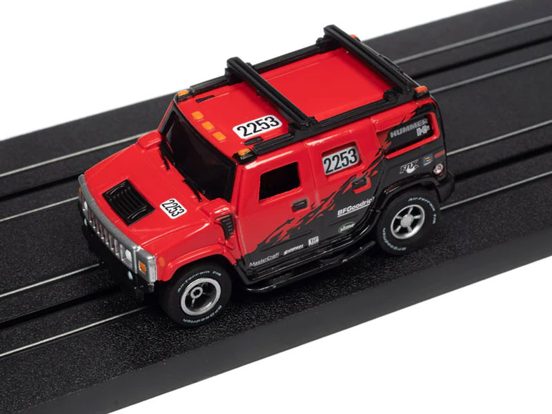 Auto World 2005 Hummer H2 (Red) Rally World Stage X-Traction HO