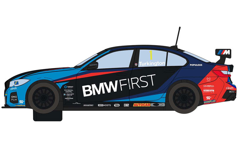 Scalextric BMW 330i M-Sport BTCC 2020 - Colin Turkington 1/32 Slot Car