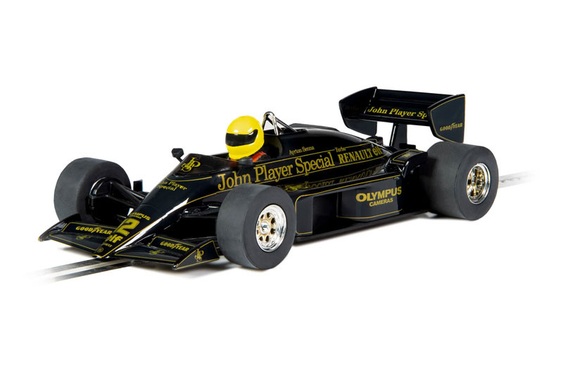 値下げ！LOTUS 97T 1985 Ayrton Senna ミニカー Kyosho 1/64 Ayrton senna collection Lotus 97T Renault 1985