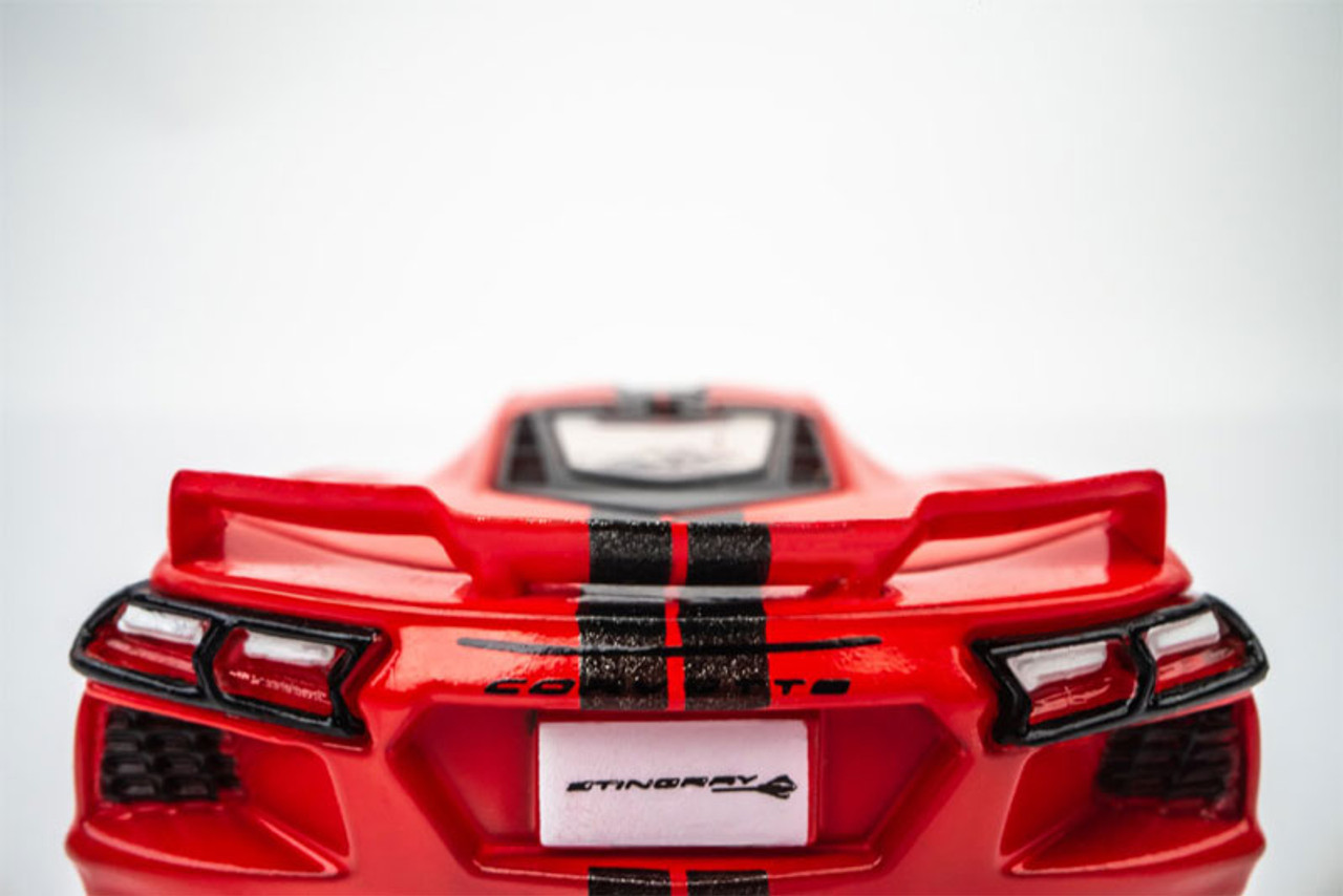 AFX Corvette C8 Torch Red Mega G+ HO Slot Car