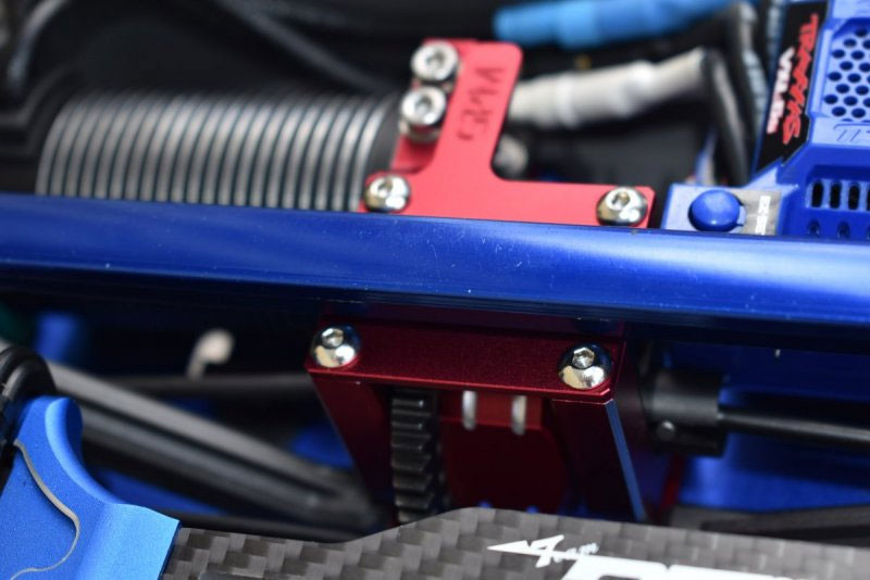 Base Moteur GPM En Aluminium 7075-T6 Pour Traxxas XRT 1/5 - Rouge, à Libération Rapide