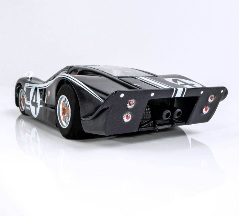 AFX Ford GT40 MKIV #4 LeMans Mega G+ HO Slot Car