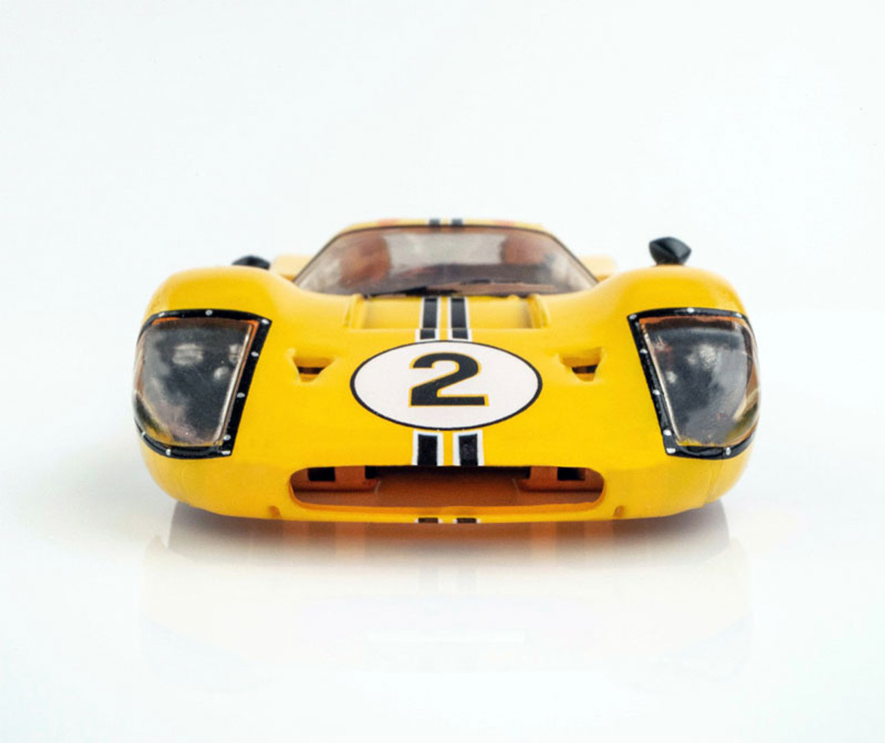 AFX Ford GT40 MKIV #2 LeMans Mega G+ HO Slot Car