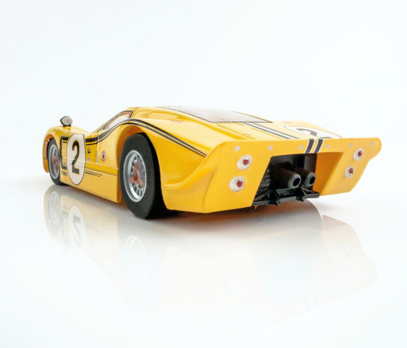 AFX Ford GT40 MKIV #2 LeMans Mega G+ HO Slot Car
