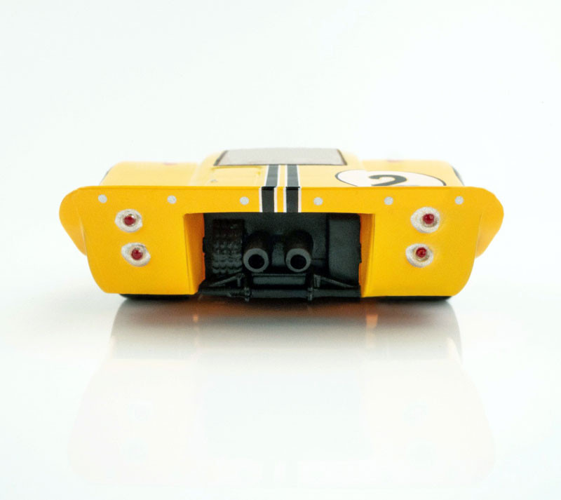 AFX Ford GT40 MKIV #2 LeMans Mega G+ HO Slot Car