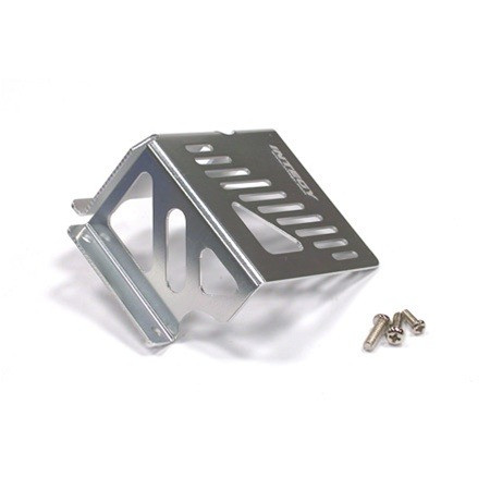 Integy Aluminum Fuel Tank Guard Silver for HPI Sav